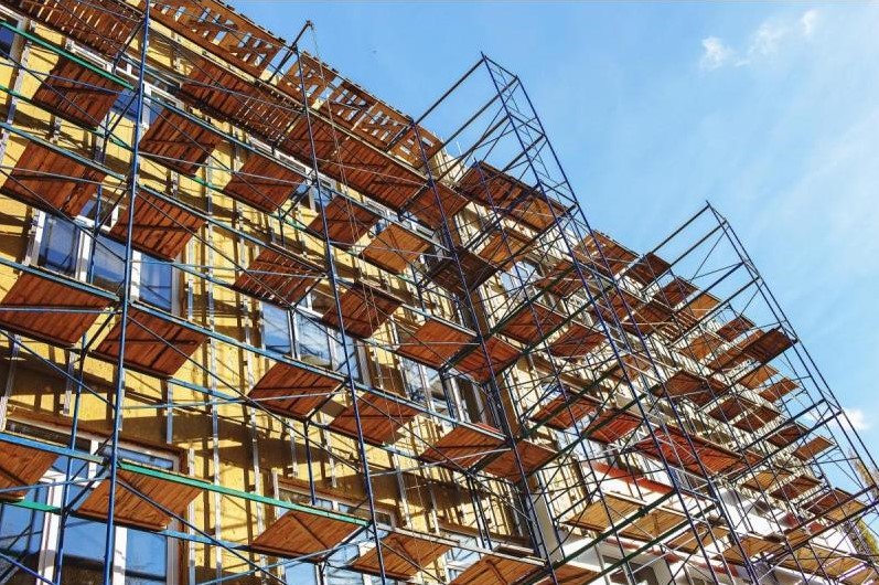 Строительные леса: виды и характеристики