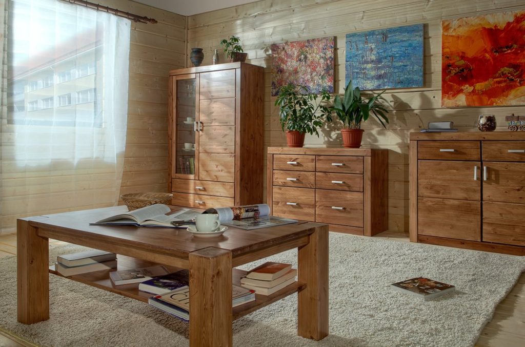 Мебель из массива дерева: чем она хороша