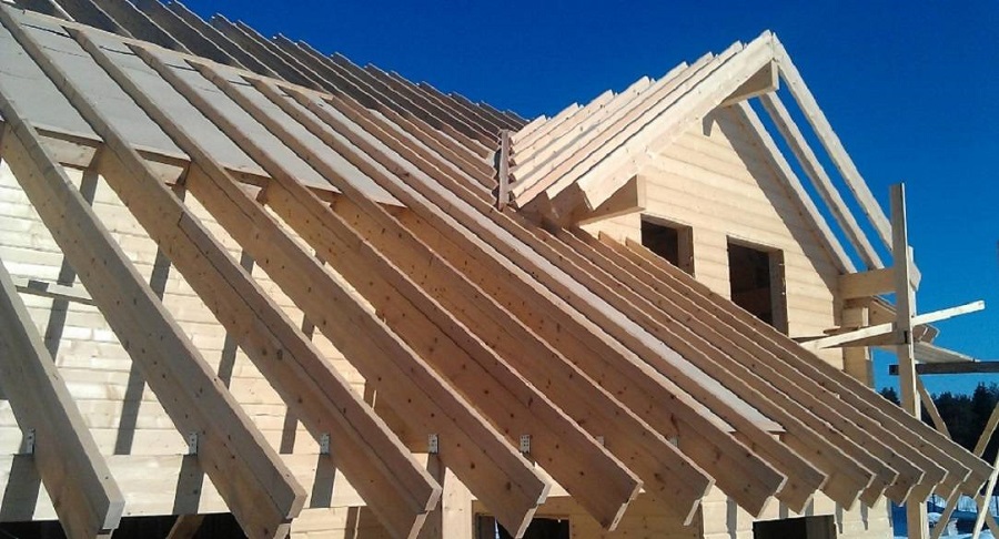 Строительство крыши