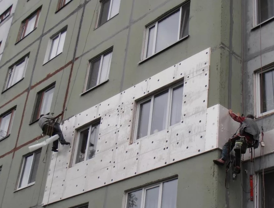 Преимущества наружное утепление фасадов