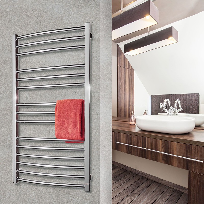 Оазис тепла в ванной: выбираем полотенцесушитель