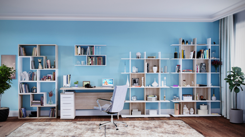 Разновидность стеллажей