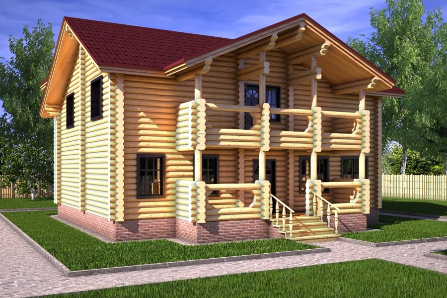 Проекты домов из бревна: что нужно знать?