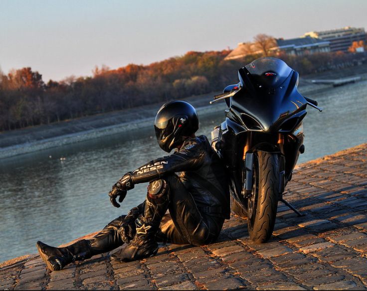 Как поднять мотоцикл