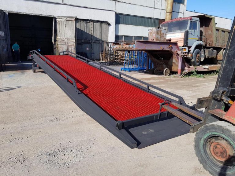 Мобильная рампа: особенности и преимущества