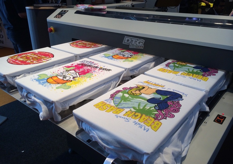 Печать на футболках оптом