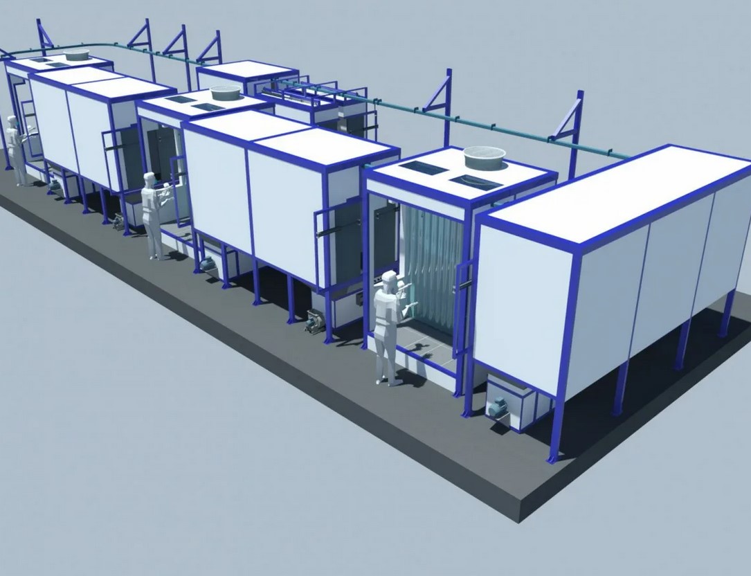 Покрасочные линии и их виды