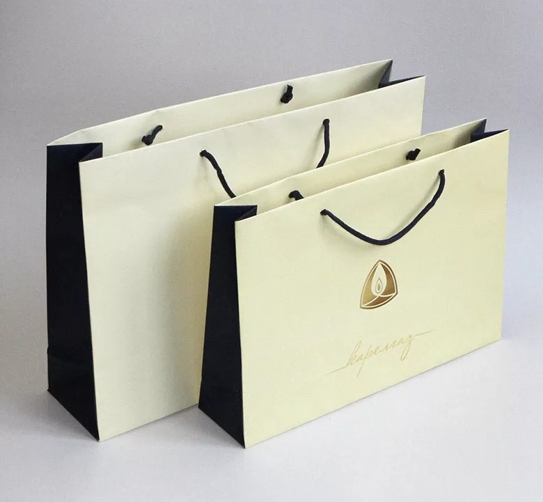 Изготовление бумажных пакетов с логотипом