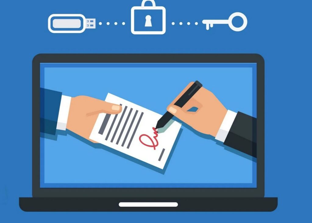 Как оформить электронную подпись