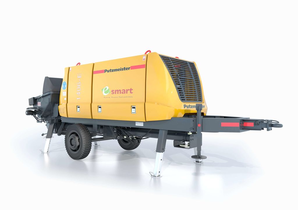 Стационарные бетононасосы: представляем Putzmeister BSA 1410