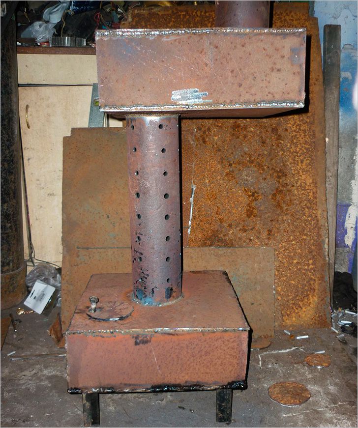 Агрегат, работающий на отработке