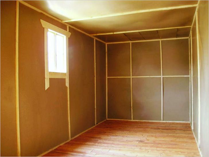 Чем обшить гараж внутри