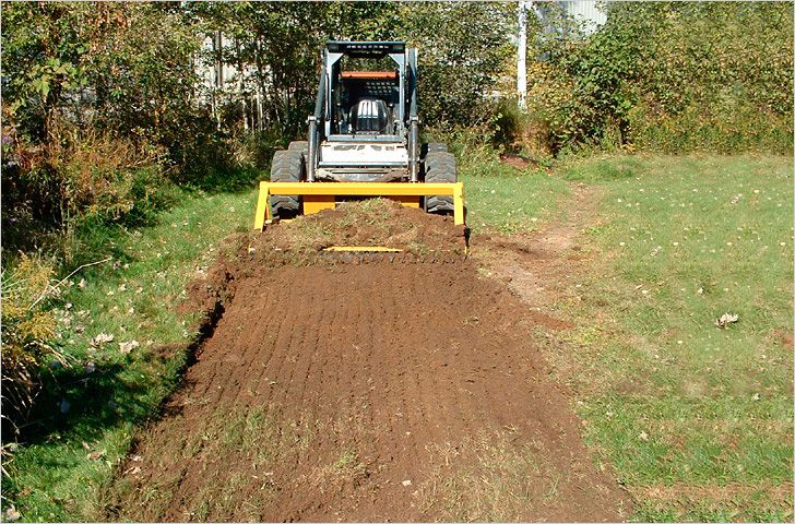 Выравнивание площадки