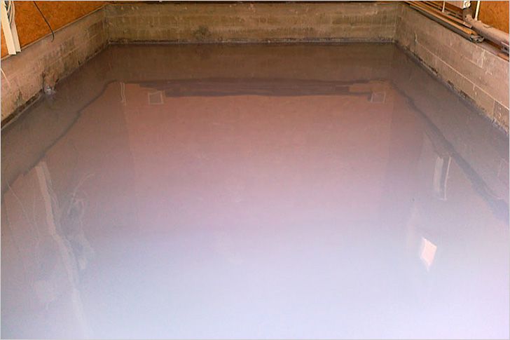 Самовыравнивающаяся стяжка