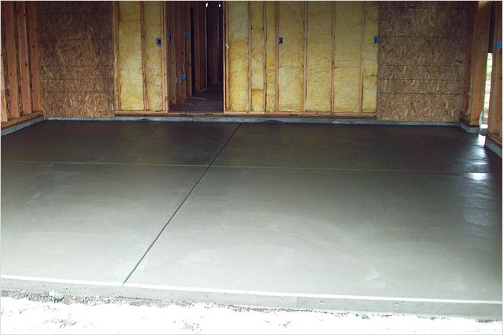 Бетонный пол – классика жанра