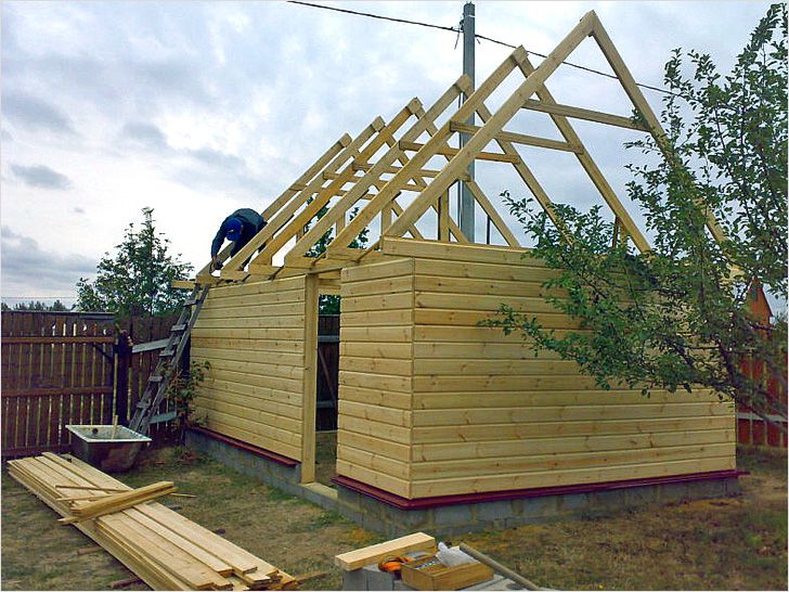 Двускатная конструкция