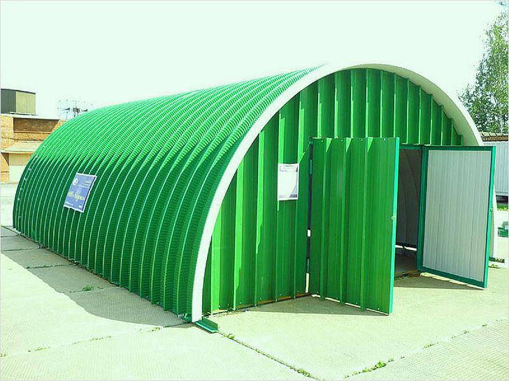 Металлический гараж своими руками