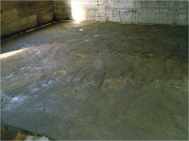 Основание надо тщательно подготовить