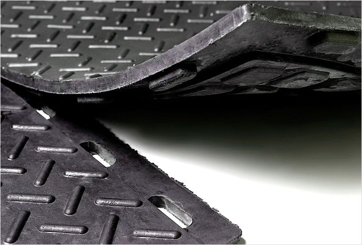 Резиновая напольная плитка