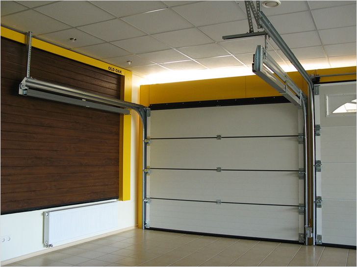 Вид ворот изнутри