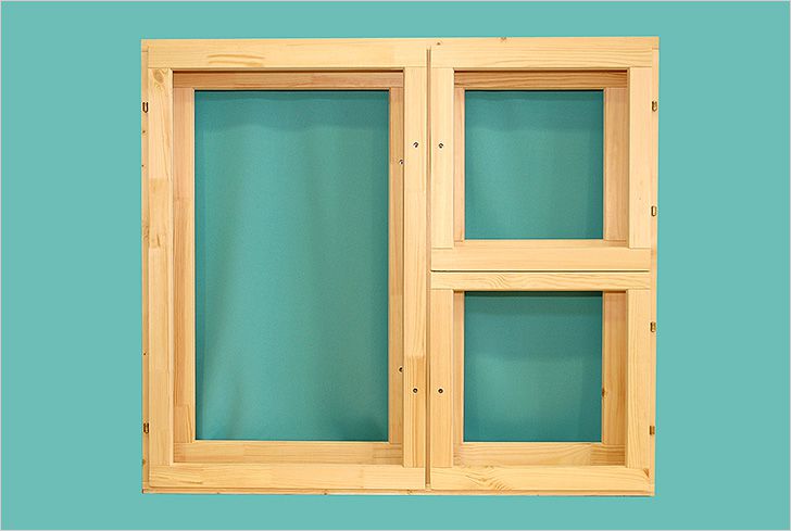 Деревянное окно