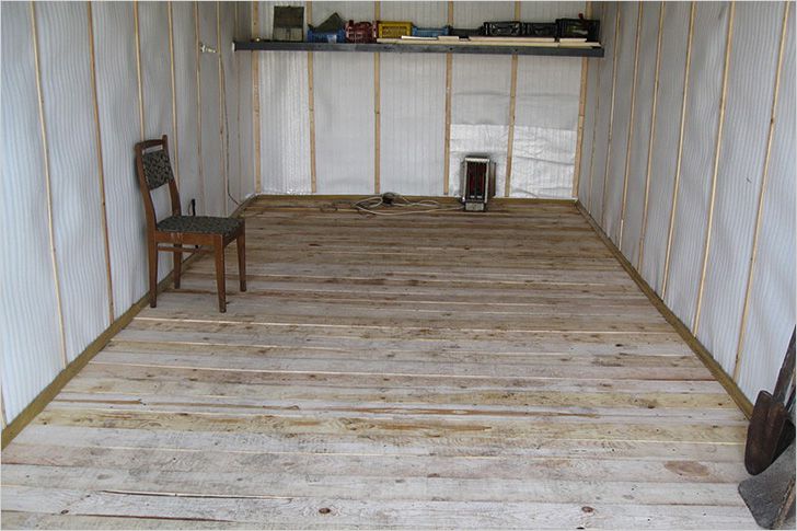 Как утеплить стены гаража