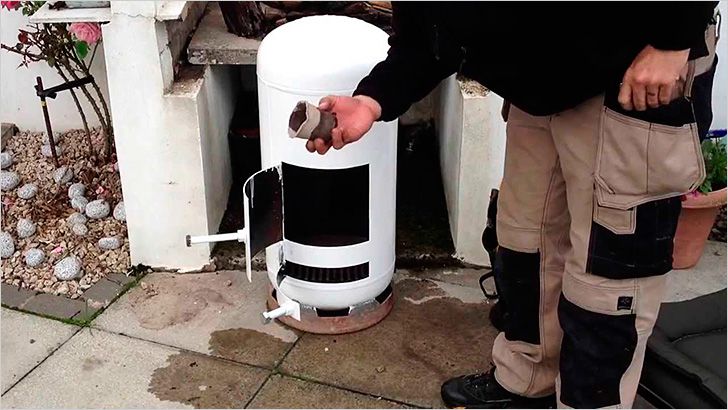 Буржуйка собственного изготовления