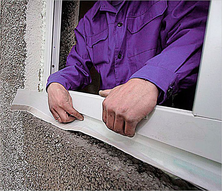 Установка пластикового окна