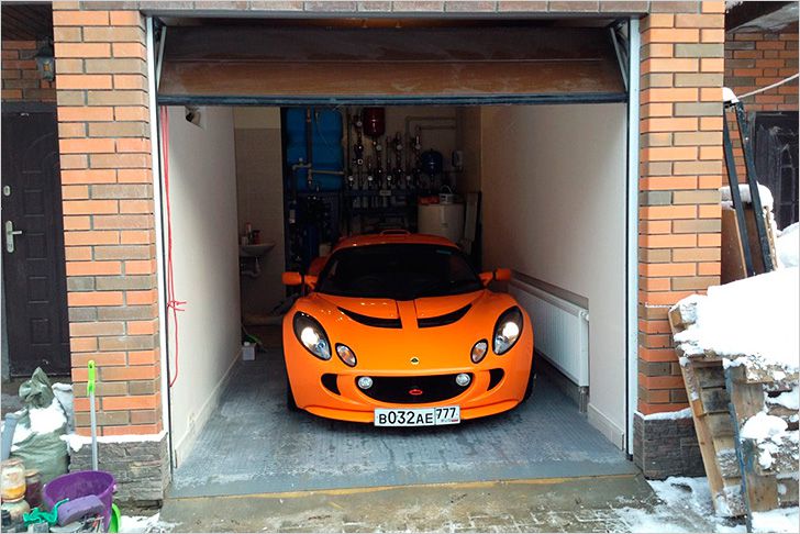 Утепленный отапливаемый гараж