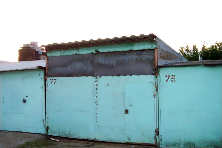 Как поднять крышу гаража