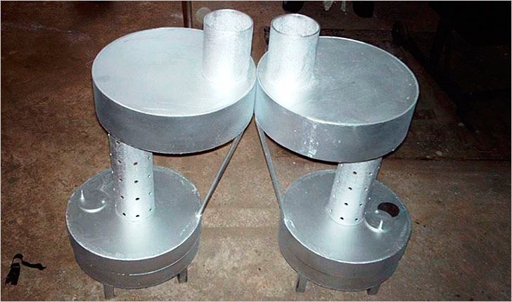 Печки на отработке