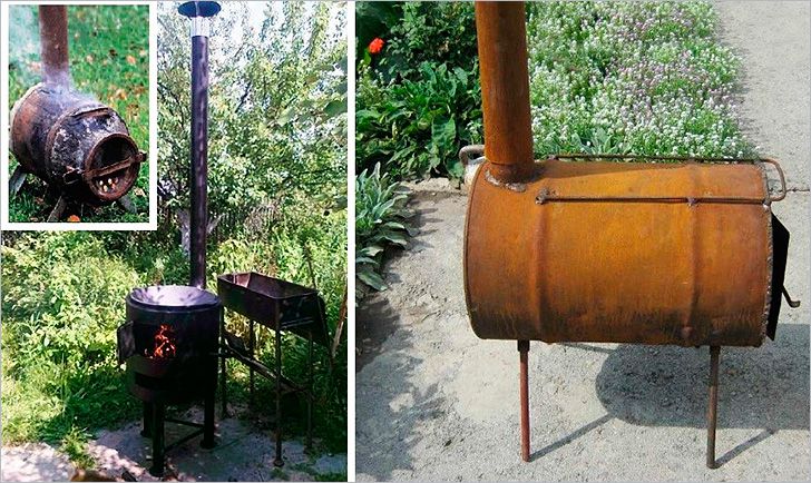 Выбор материала для изготовления буржуйки