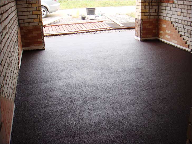 Облагороженное бетонное покрытие