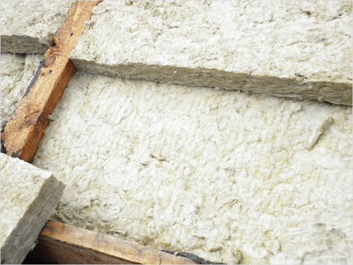 Утепление крыши минеральной ватой