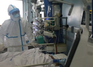 Число заражённых коронавирусом в Хубэе возросло до 54,4 тысяч человек