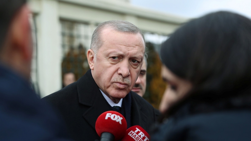 Эрдоган обсудил с главой Еврокомиссии ситуацию в Идлибе