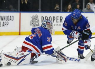 Голкипер Шестёркин повторил клубный рекорд «Рейнджерс» 78-летней давности