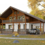 Строительство комбинированного дома