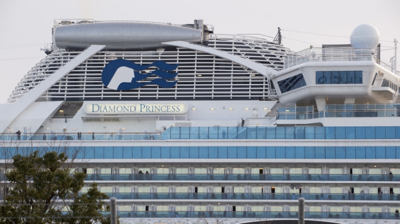 Россиянка заразилась коронавирусом на круизном лайнере в Японии