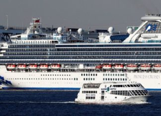 У двух украинцев на лайнере в Японии обнаружен коронавирус