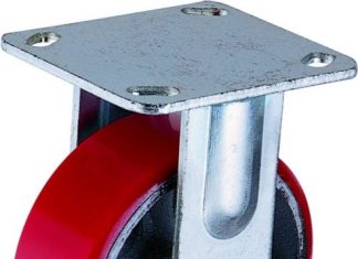 Полиуретановое неповоротное колесо