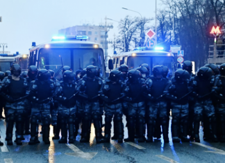 Двое задержанных за драки с силовиками на акции в Москве признали вину