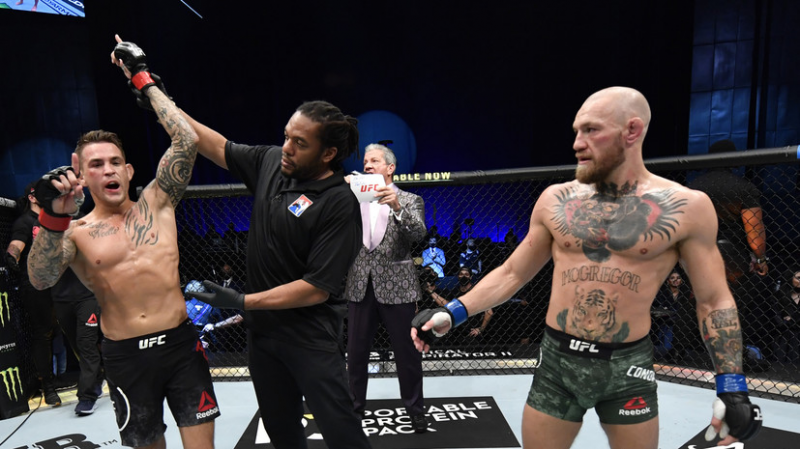 Гэтжи порадовался победе Порье над Макгрегором