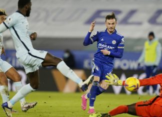 «Лестер» победил «Челси» в матче АПЛ
