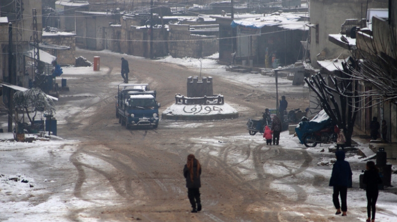 Боевики обстреляли пропускной пункт в Идлибе
