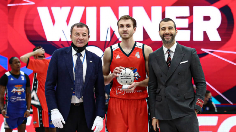 Комолов выиграл конкурс трёхочковых в Матче звёзд Единой лиги ВТБ