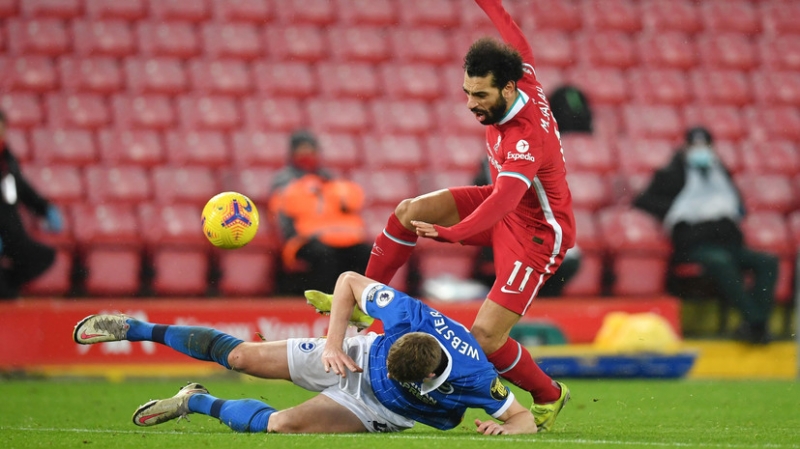 «Ливерпуль» проиграл «Брайтону» в матче АПЛ