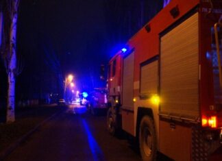 На Украине назвали причину пожара в больнице в Запорожской области