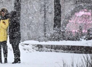 Синоптики прогнозируют метель в Москве
