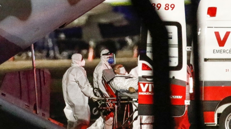 В Бразилии за сутки выявили более 54 тысяч случаев коронавируса